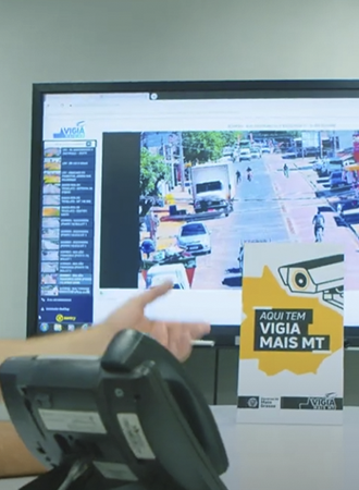 Projeto Vigia mais MT: Entrega de Câmeras de Segurança
